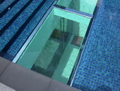 Glass Swimming Pool by DDSV Concept